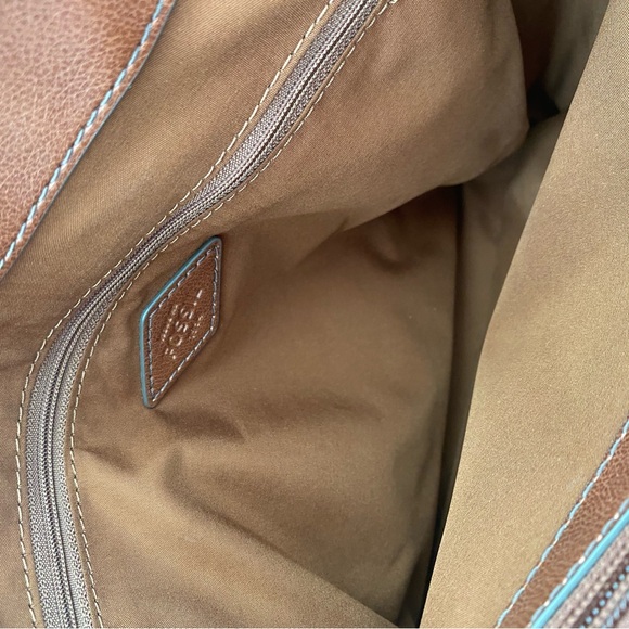 Fossil Kingston Tote in Brown Leather - Picture 6 of 7